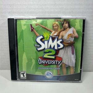 2005 The‎ Sims 2 University Expansion Pack PC Game EA Games Rated Teen